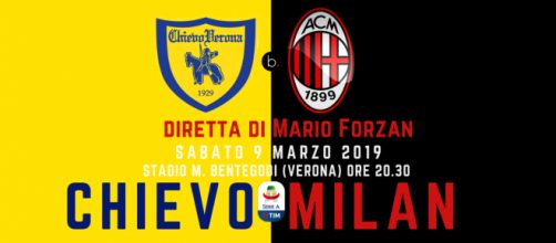 Diretta Serie A: Chievo - Milan dal Bentegodi di Verona
