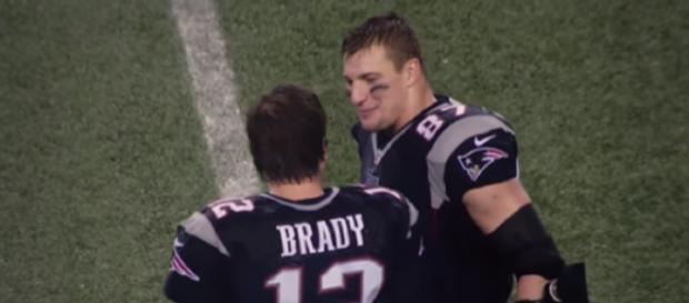 Rob Gronkowski caught 78 touchdown passes from Tom Brady in his career (Image Credit: KRDE VIDEOS/YouTube) Rob Gronkowski caught 78 touchdown passes from Tom Brady in his career (Image Credit: KRDE VIDEOS/YouTube)