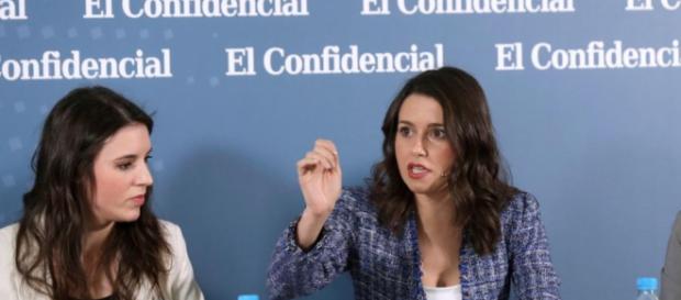 Irene Montero e Inés Arrimadas en imagen Irene Montero e Inés Arrimadas en imagen