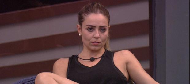 Paula fala sobre sua indicação ao paredão. (Reprodução/TV Globo) Paula fala sobre sua indicação ao paredão. (Reprodução/TV Globo)