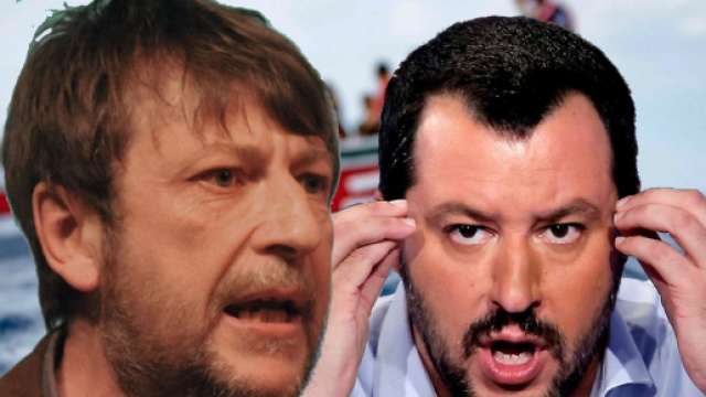 Luca Casarini accusa Matteo Salvini e Luigi Di Maio di essere degli 'assassini'