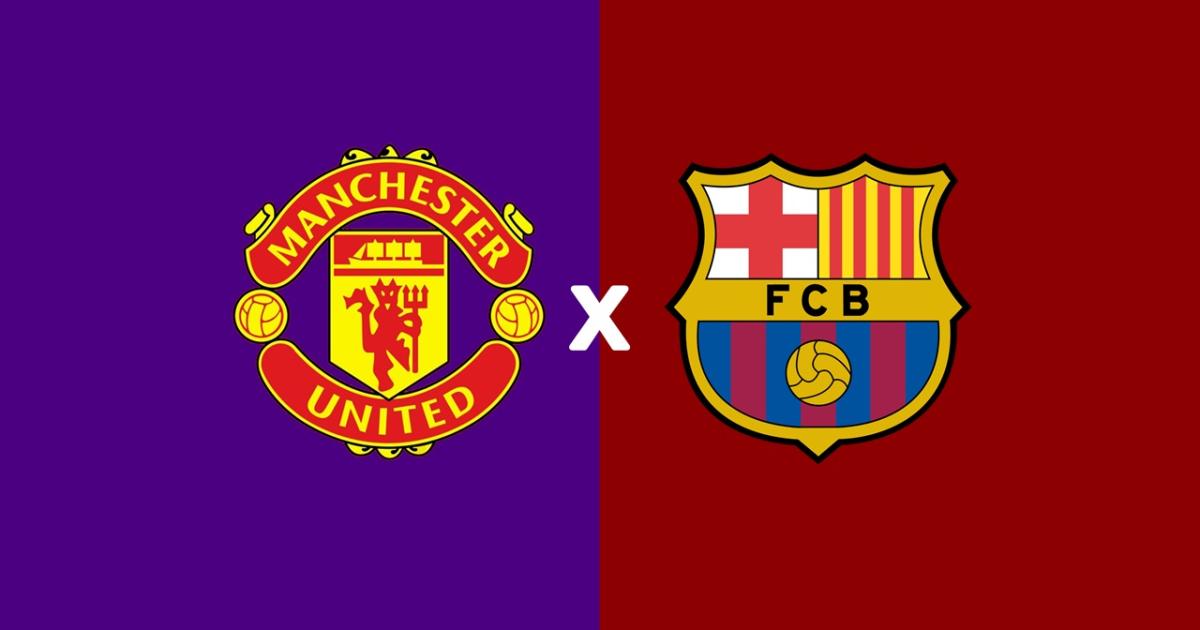 Manchester United x Barcelona Facebook transmite partida nesta quarta