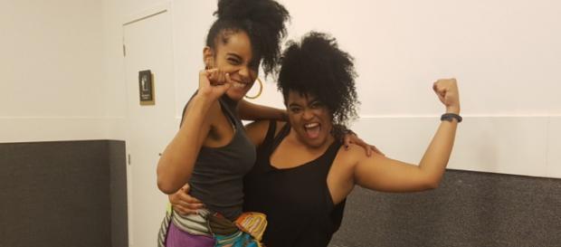 Gabriela e Rízia se reencontraram e trocam declarações (Reprodução/Jessica Mello/Gshow) Gabriela e Rízia se reencontraram e trocam declarações (Reprodução/Jessica Mello/Gshow)