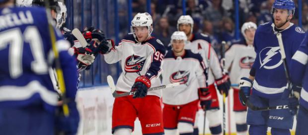 Columbus dio otra gran sorpresa al volver a vencer a Tampa Bay. - yahoo.com Columbus dio otra gran sorpresa al volver a vencer a Tampa Bay. - yahoo.com