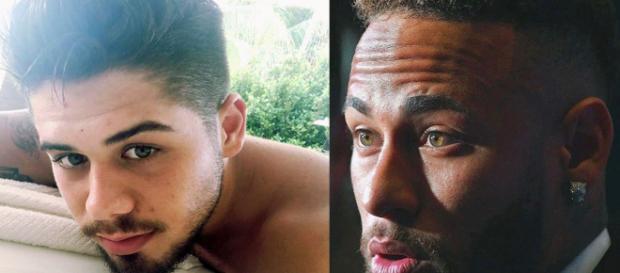 Neymar comparitlhou um "TBT" ao lado de Isabella Arantes. (Reprodução/Instagram/@zefelipecantor/@neymarjr) Neymar comparitlhou um "TBT" ao lado de Isabella Arantes. (Reprodução/Instagram/@zefelipecantor/@neymarjr)