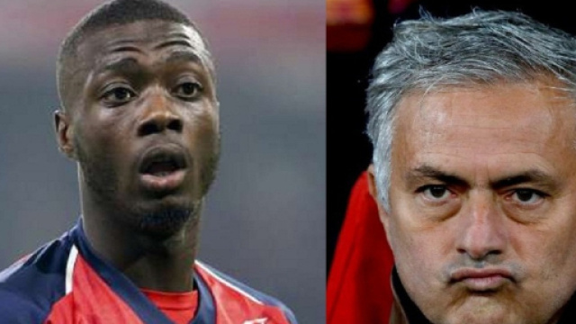 Nicolas P&eacute;p&eacute;: il bomber del Lille che piace a Mourinho.