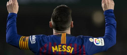 Lionel Messi é o maior artilheiro do Barcelona. (Arquivo Blasting News)