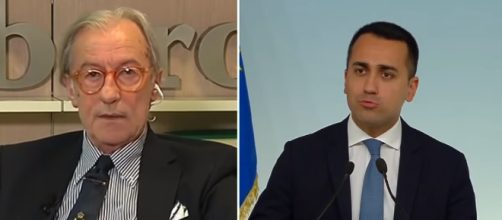 Vittorio Feltri sempre duro con DI Maio