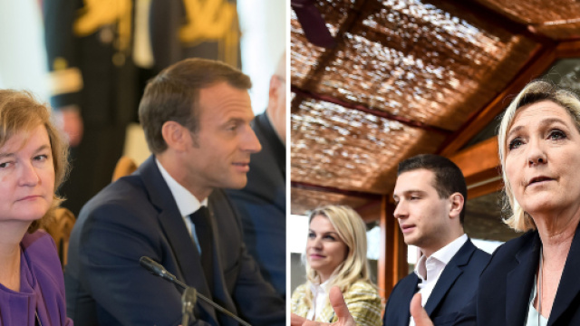 Européennes : les intentions de vote se resserrent entre le RN et En Marche, selon l'Ifop