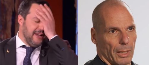 Salvini a muso duro con Varoufakis: 'Spero non fosse sobrio, ha detto una c...'