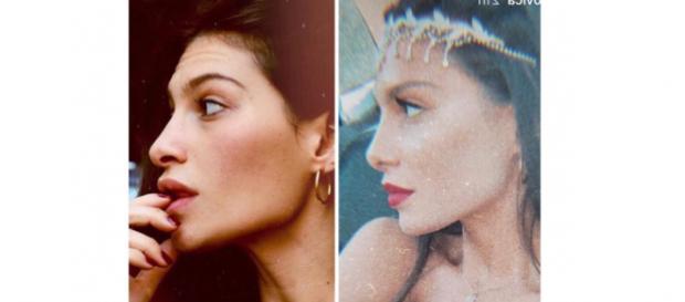 La foto del presunto 'prima' e 'dopo' di Ludovica Valli: secondo i fan si sarebbe rifatta il naso. La foto del presunto 'prima' e 'dopo' di Ludovica Valli: secondo i fan si sarebbe rifatta il naso.
