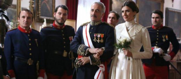 Una Vita, anticipazioni: il generale Zavala sposa Silvia Reyes. Una Vita, anticipazioni: il generale Zavala sposa Silvia Reyes.