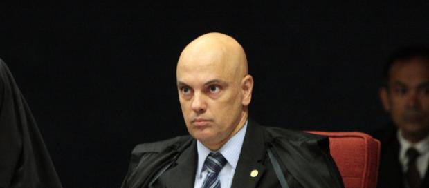 Alexandre de Moraes causa polêmica com censura a site e revista. (Carlos Moura/SCO/TSF) Alexandre de Moraes causa polêmica com censura a site e revista. (Carlos Moura/SCO/TSF)
