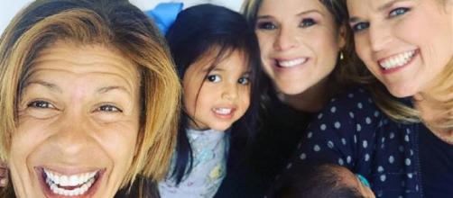 Hoda Kotb Baby Hope And Haley Joy Get Visit From Today Family