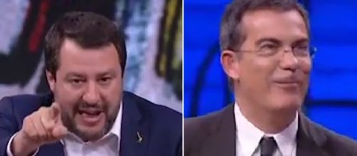 Floris replica a Salvini in tv: 'Delinquenti? Un po' come quando ti votano' (VIDEO)