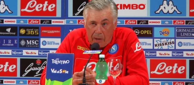 Ancelotti 'stuzzica' la Juventus :'Napoli unica italiana in Europa' Ancelotti 'stuzzica' la Juventus :'Napoli unica italiana in Europa'