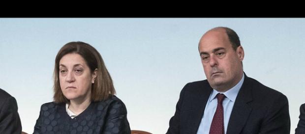Catiuscia Marini contro Nicola Zingaretti Catiuscia Marini contro Nicola Zingaretti