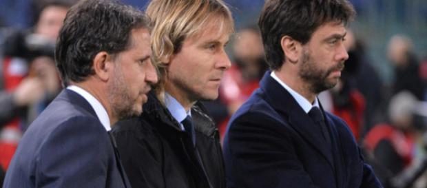 Fabio Paratici, Pavel Nedved, Andrea Agnelli (foto: Panorama) Fabio Paratici, Pavel Nedved, Andrea Agnelli (foto: Panorama)
