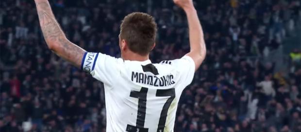 Mario Mandžukić, attaccante della Juventus Mario Mandžukić, attaccante della Juventus