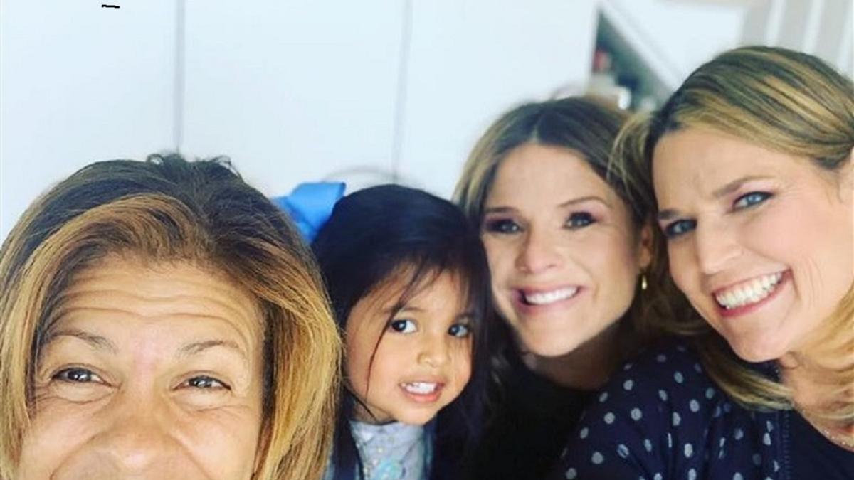 Hoda Kotb Baby Hope And Haley Joy Get Visit From Today Family
