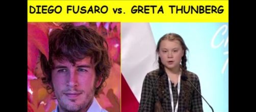 Diego Fusaro nuovamente contro Greta