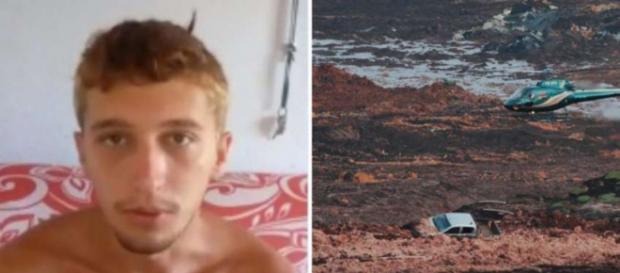 Após ser dado como desaparecido em Brumadinho, o jovem entrou em contato com a família. (Reprodução/Arquivo Pessoal/TV Globo) Após ser dado como desaparecido em Brumadinho, o jovem entrou em contato com a família. (Reprodução/Arquivo Pessoal/TV Globo)
