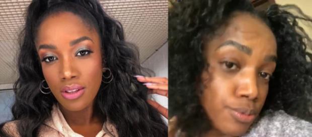 A dona do hit "Pesadão" optou pela transição capilar há 4 anos e mostrou cabelo natural aos fãs. (Reprodução/Instagram/@iza). A dona do hit "Pesadão" optou pela transição capilar há 4 anos e mostrou cabelo natural aos fãs. (Reprodução/Instagram/@iza).