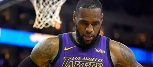The Lakers' LeBron James was amongst several members of the team with a close relationship with Nipsey Hussle. [Image via NBA/YouTube]