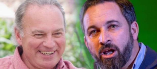 Bertín Osborne y Santiago Abascal en imagen Bertín Osborne y Santiago Abascal en imagen
