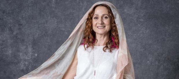 Zezé Polessa é Milu em 'O Sétimo Guardião'. (Foto: Divulgação/Rede Globo) Zezé Polessa é Milu em 'O Sétimo Guardião'. (Foto: Divulgação/Rede Globo)