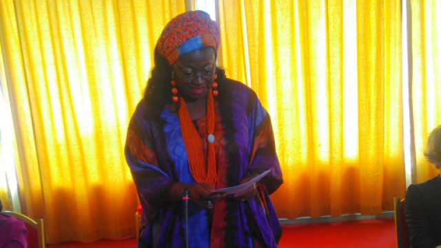 Célestine Ketcha Courtes Ministre de l'Habitat et du Développement Urbain du Cameroun © Odile Pahai