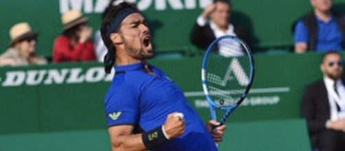 Fabio Fognini, finalista al Masters di Montecarlo dopo aver battuto Rafa Nadal