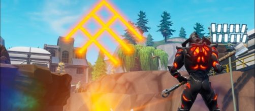Mysterious Runes have appeared in Fortnite. [Image Source: in-game screenshot]