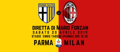 Serie A 33ma: Parma - Milan alle ore 12.30