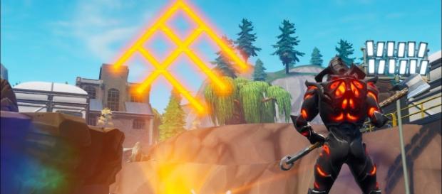 Fortnite Battle Royale Mysterious Runes Might Be Teasing A Boss Battle - mysterious runes have appeared in fortnite image source in game screenshot