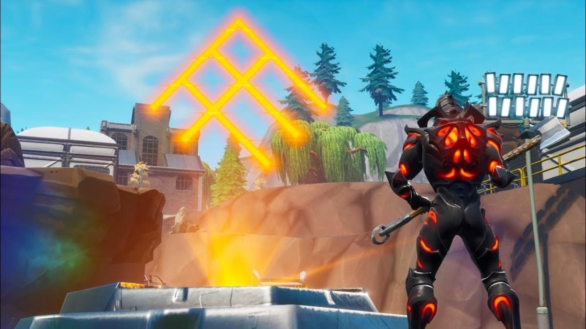 Fortnite Rune Live Fortnite Battle Royale Mysterious Runes Might Be Teasing A Boss Battle