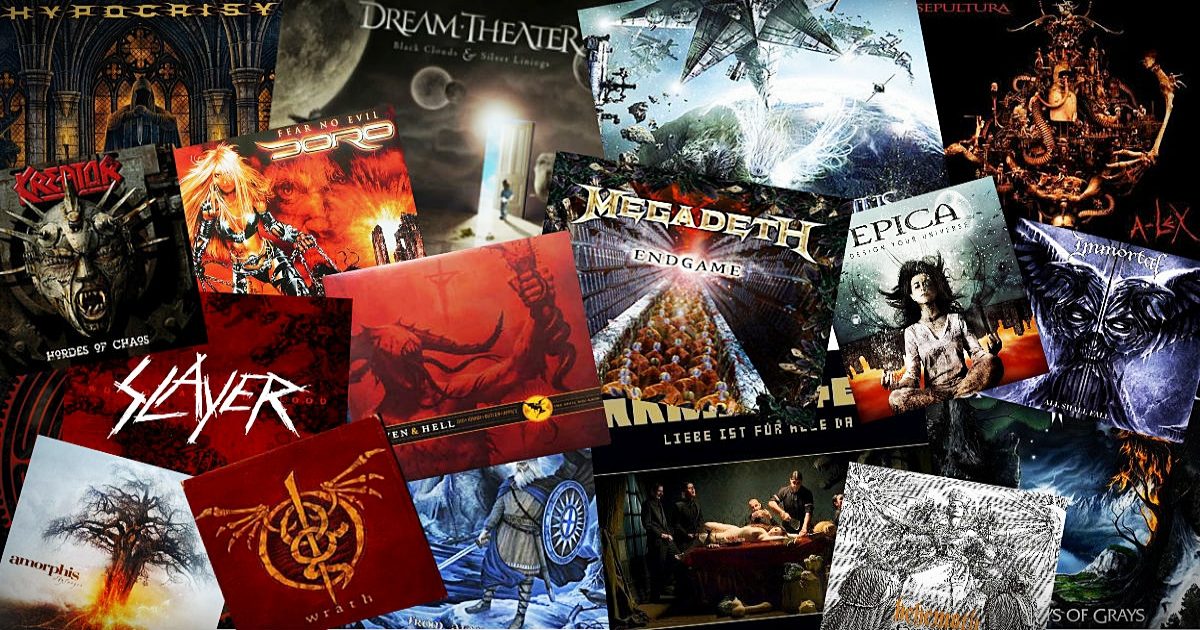 20 álbuns de heavy metal que completam uma década em 2019