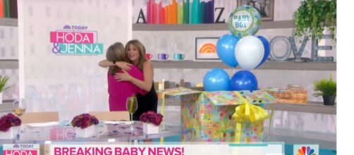 While the Today family celebrates Jenna Bush Hager's baby 3, they support Dylan Dreyer in fertility struggle. [Image source:TODAY-YouTube]