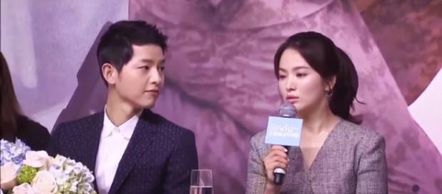 Song Hye Kyo, Song Joong Ki break-up rumors: Kyo's instagram activity makes fans nervous. Image credit:Anna Col/YouTube screenshot Song Hye Kyo, Song Joong Ki break-up rumors: Kyo's instagram activity makes fans nervous. Image credit:Anna Col/YouTube screenshot