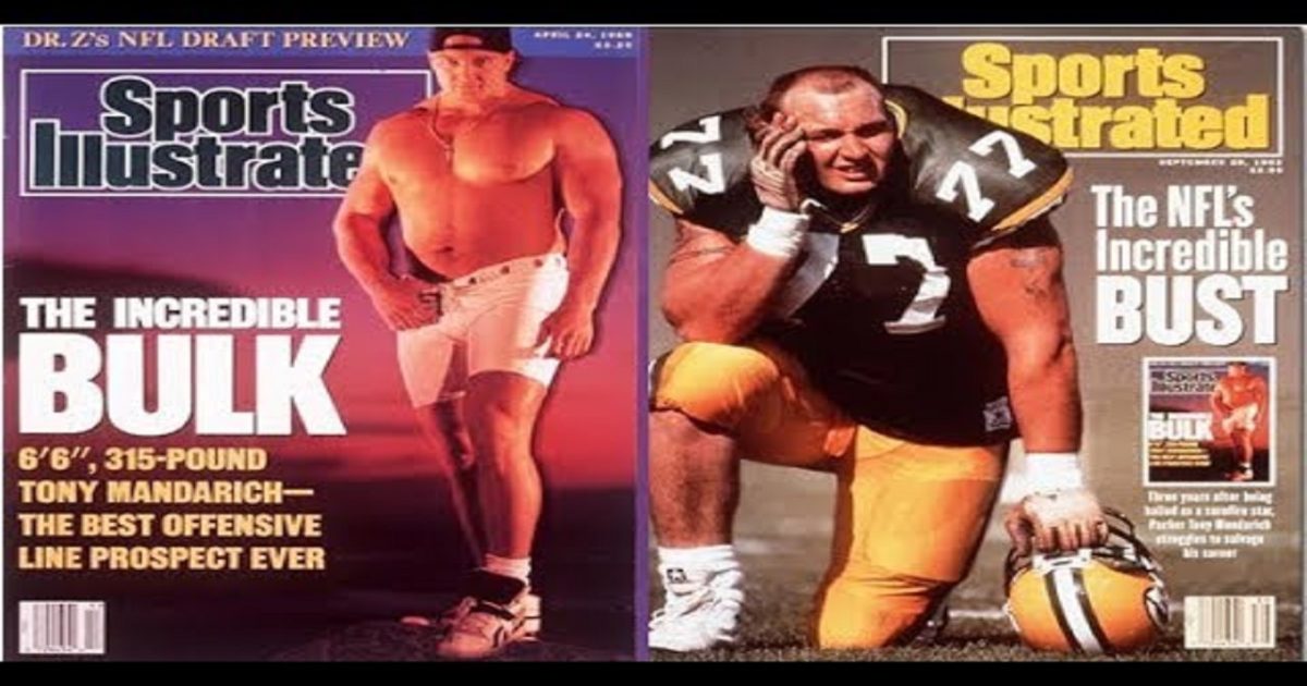 How Tony Mandarich survived legendary 1989 NFL Draft class bust