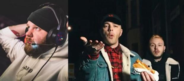 Da siistra: Nitro Wilson, Salmo e Lazza Da siistra: Nitro Wilson, Salmo e Lazza