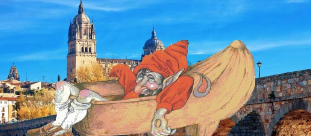 El duende apedreador de Salamanca. El duende apedreador de Salamanca.