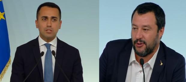 Luigi Di Maio e Matteo Salvini, i due volti del governo Luigi Di Maio e Matteo Salvini, i due volti del governo