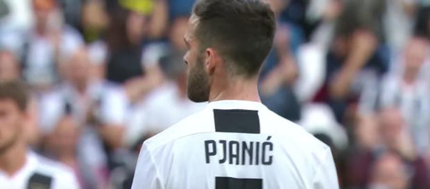 Miralem Pjanić, centrocampista della Juventus Miralem Pjanić, centrocampista della Juventus