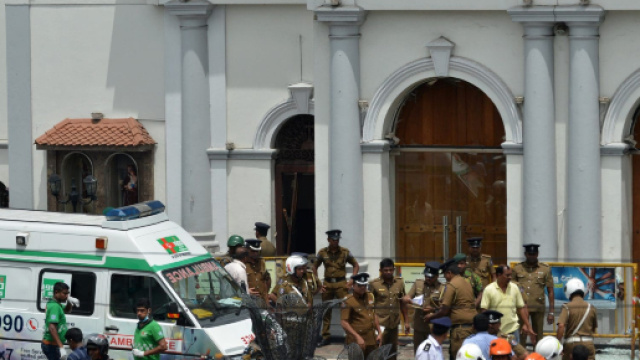 Sri Lanka: una delle chiese colpite da atti terroristici