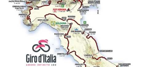 102ª edizione del Giro d'Italia