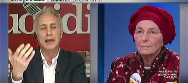 Marco Travaglio attacca Emma Bonino e Radio Radicale Marco Travaglio attacca Emma Bonino e Radio Radicale