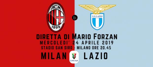 Semifinale di ritorno di Coppa Italia: Milan - Lazio (andata 0 - 0) Semifinale di ritorno di Coppa Italia: Milan - Lazio (andata 0 - 0)
