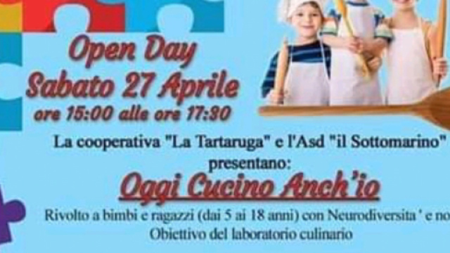 Locandina laboratorio culinario