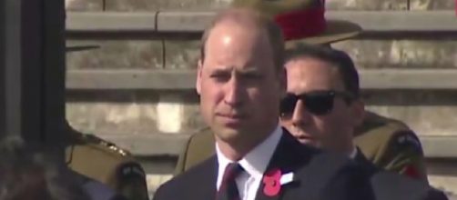 Prince William attends Anzac Day service in New Zealand. [Image source/Sharjah24 News YouTube video]